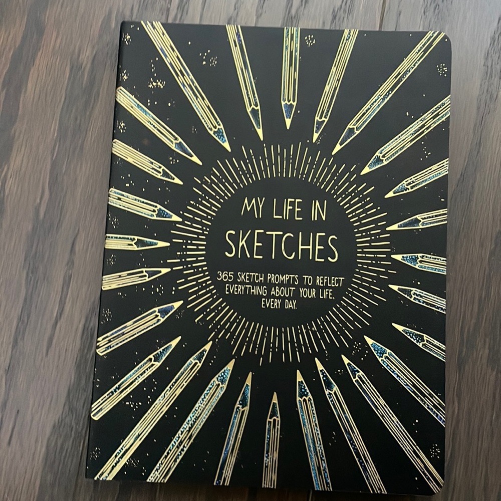 Brand new never used my life in sketches notebook